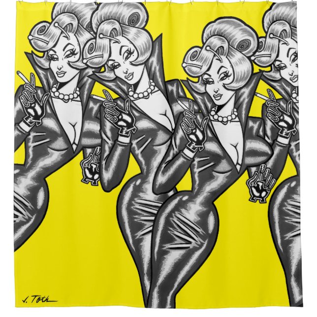 Para Box Cortina de Chá Multi-Vana/Amarelo (Frente)