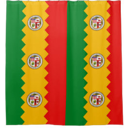 Para Box Cortina de Chá Patriótica com Bandeira de Los Ange