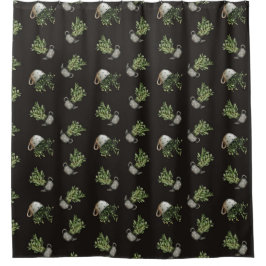 Para Box Cortina de Chá Preto, Patterada, Da Fábrica De Tea