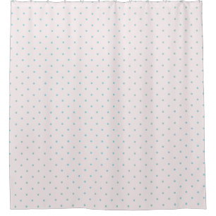 Para Box Cortina de Chá rosa e Bolinhas lacrimogênea