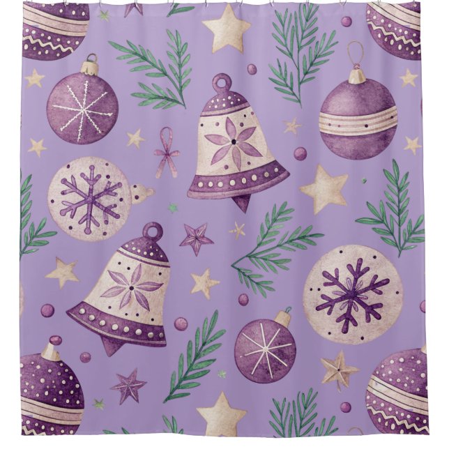 Para Box Cortina de Chá roxa - Festivo (Frente)