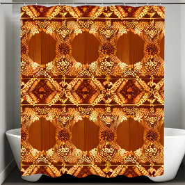 Para Box Cortina de Chá Rústica Primitiva