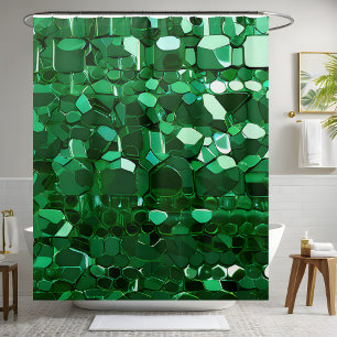 Para Box Cortina de Chá Verde Brilhante