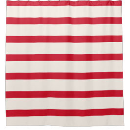 Para Box Cortina de Chás com Strike Vermelho e Branco