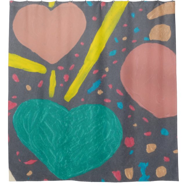 Para Box Cortina de Chuveiro Celebre o Amor (Frente)