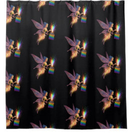 Para Box Cortina de Chuveiro Marvel Fada