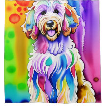 Cortina de Goldendoodle "Boa Coleção de Dood"