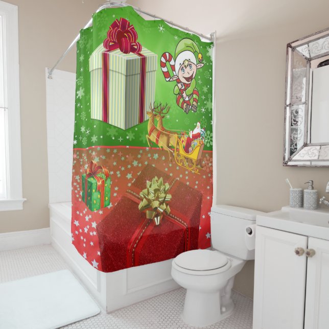 Para Box Cortina de Natal, Elf (In Situ)