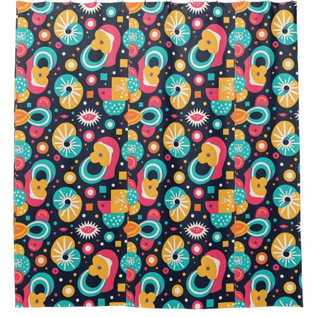 Para Box Cortina do Chá com tema retroativo (Frente)