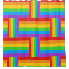 Para Box Cortina do Chá do Orgulho Arco-Íris