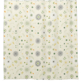 Para Box Cortina do Chá do Sage Green Boho