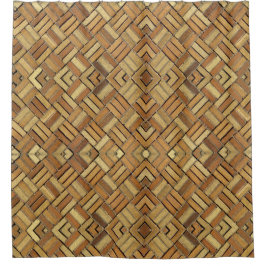 Para Box Cortina do chá - Padrão caleidoscópico em tijolo