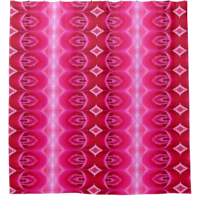 Para Box Cortina do Chá Pinkey Rosa Ikat Zen (Frente)