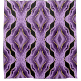 Para Box Cortina Dourada de Chá preto púrpura