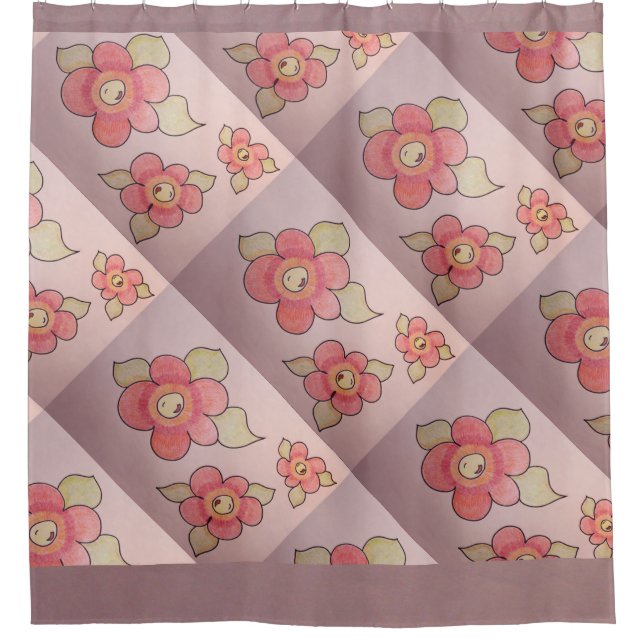 Para Box Cortina Floral Divertida (Frente)