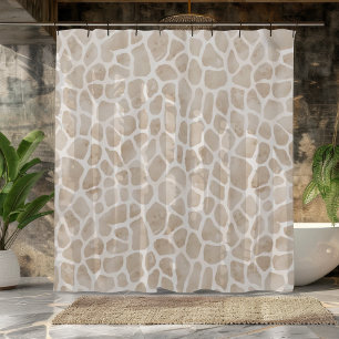 Para Box Cortina Impressão Chá Giraffe