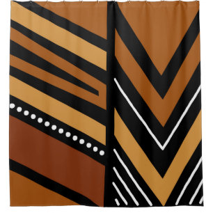 Para Box Design Chá da cortina de lama africana