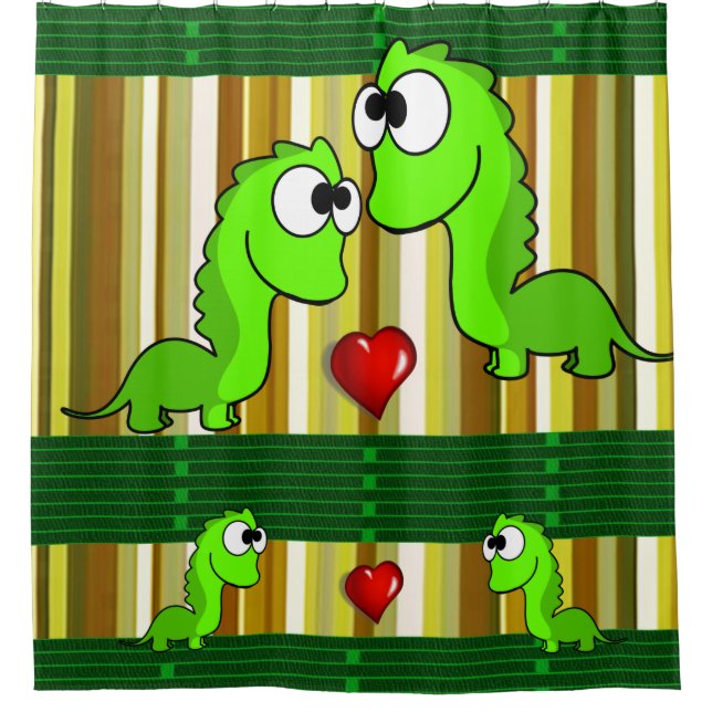 Para Box Dinossauro da Cortina do chá (Frente)
