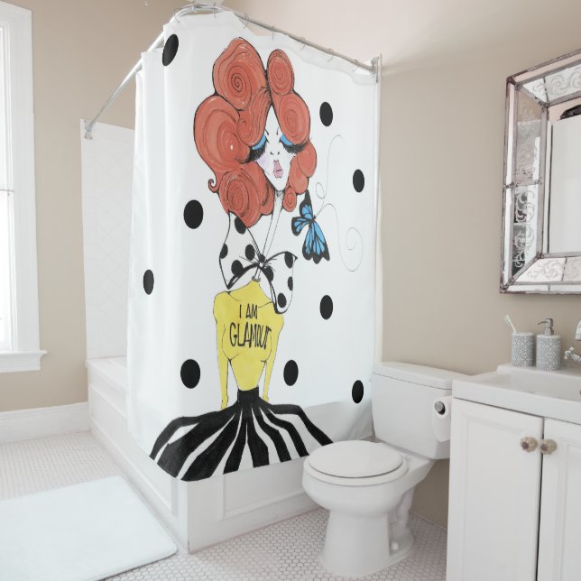 Para Box Eu sou a cortina de Chá GLAMOR (In Situ)