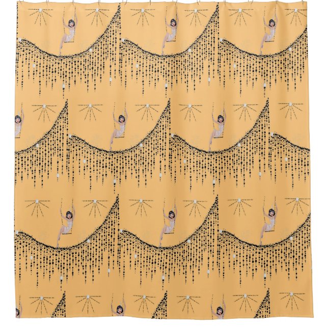 Para Box Flapper Girl na cortina de Chá Swing (Frente)