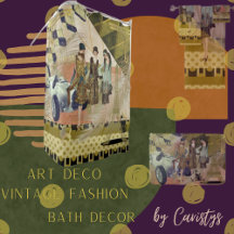 Flappers Retro na Cortina de Chá de Paris