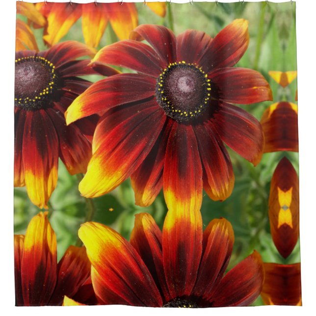Para Box Flores de Verão Cortina de Chá de Fotografias (Frente)