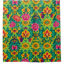 Grande Opulência - Cortina de Chá Maximalista