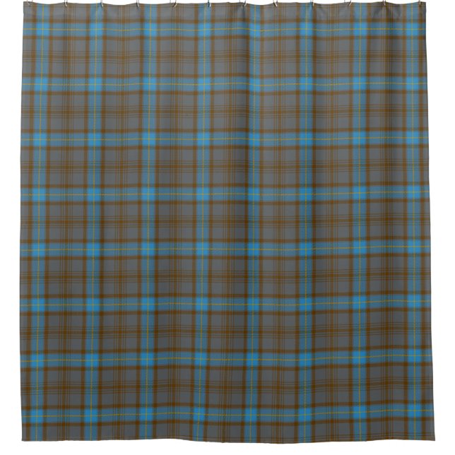 Para Box Hannah Tartan Chá Cortina (Frente)