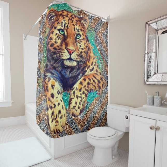 Para Box Leopardo - Cortina de Chá Jaguar (In Situ)