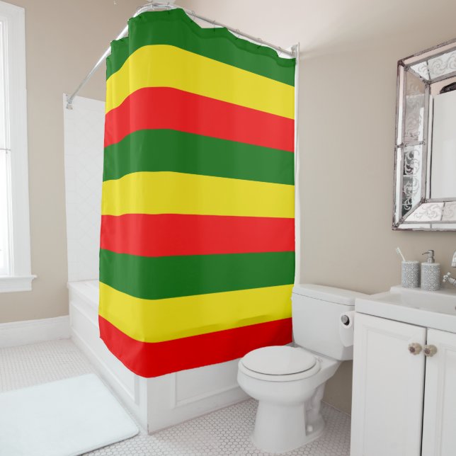 Para Box Lisboa, Portugal Bandeira Faixa Chá Cortina (In Situ)