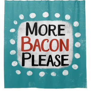 Para Box Mais Bacon Por Favor Chá Cortina