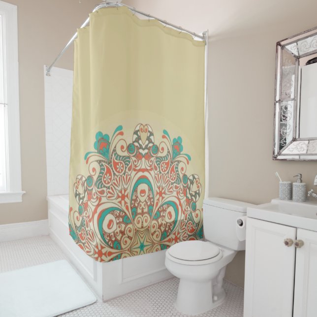 Para Box Mandala Kaleidoscope Mosaico - Cortina de Chá (In Situ)