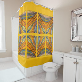 Para Box Ouro Amarelo Deserto Inspiração Cortina do Chá