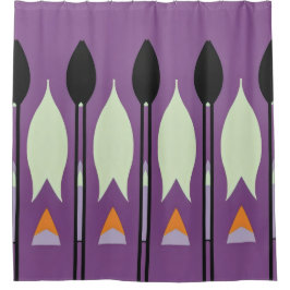 Para Box Padrão de Abstrato de cor cortina Chá a negrito