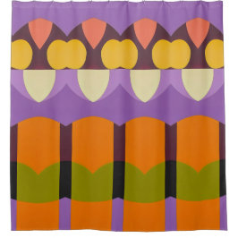 Para Box Padrão de Abstrato de cor cortina Chá a negrito