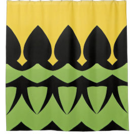 Para Box Padrão de Abstrato de cor cortina Chá a negrito