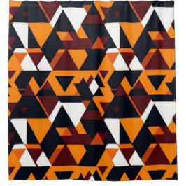 Para Box Padrão geométrico de abstrato moderno Cortina de 1