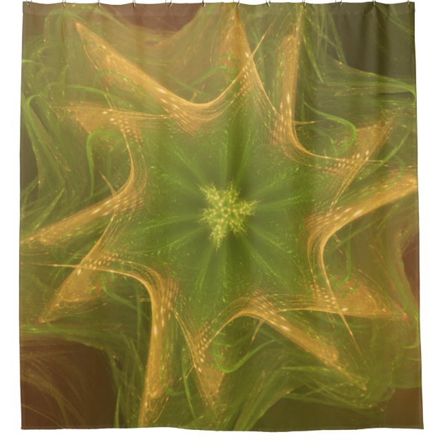 Para Box Paleta Verde Fractal de Cortina de chá (Frente)
