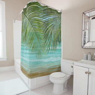 Para Box Palm Trees Praia Cortina de Chás Tropicais