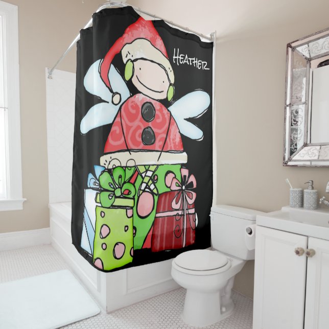 Para Box Papais noeis Cortina de Chá de Natal (In Situ)