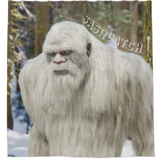 Para Box pé grande,sasquatch,agachado,Chá booger Cortina