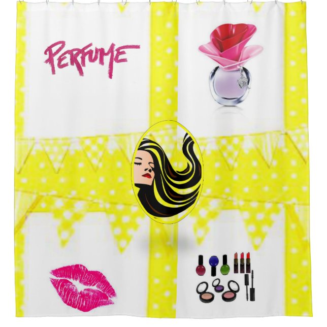 Para Box Perfume da Cortina do chá (Frente)