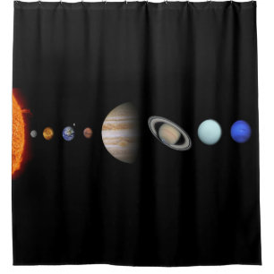 Para Box PLANETAS da cortina de chá feita sob encomenda do