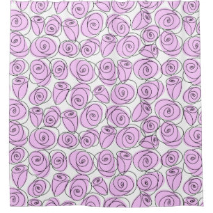 Para Box Rosa Cortina de chá Lilac