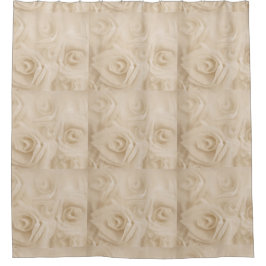 Para Box Rosas de papel cortina Chá Sépia