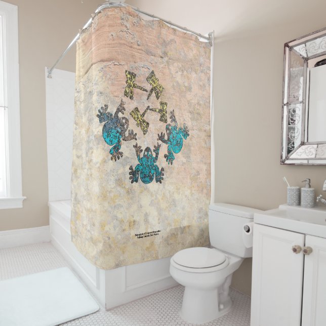 Para Box Sapos e Dragonflies Cortina Chá (In Situ)