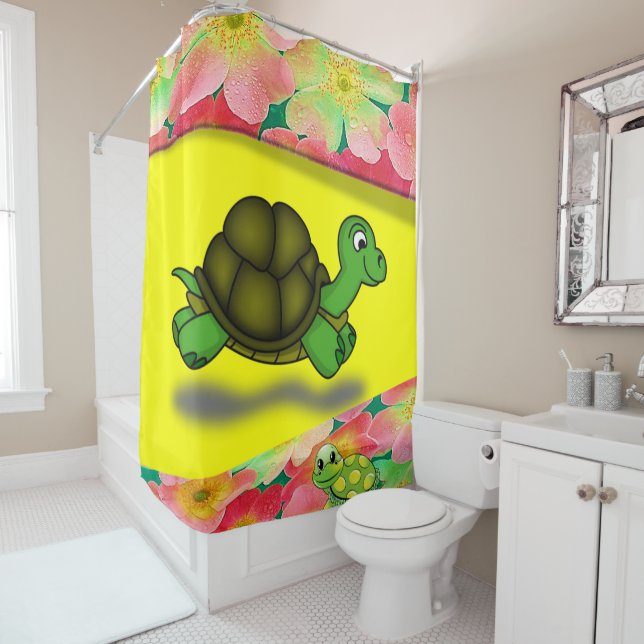 Para Box Tartaruga da cortina chá (In Situ)