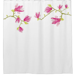 Para Box Tulip Magnolias em uma Cortina de Chá