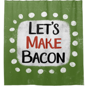 Para Box Vamos Fazer Cortina de Chá de Bacon