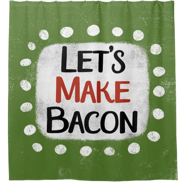 Para Box Vamos Fazer Cortina de Chá de Bacon (Frente)
